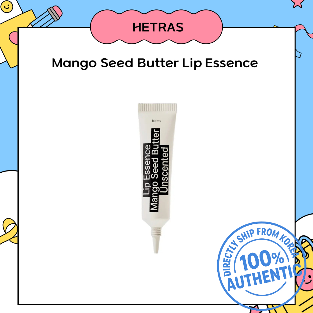 Hàn Quốc HETRAS Tinh Chất Dưỡng Môi Căng Mọng HETRAS Mango Seed Butter Lip Essence 13g