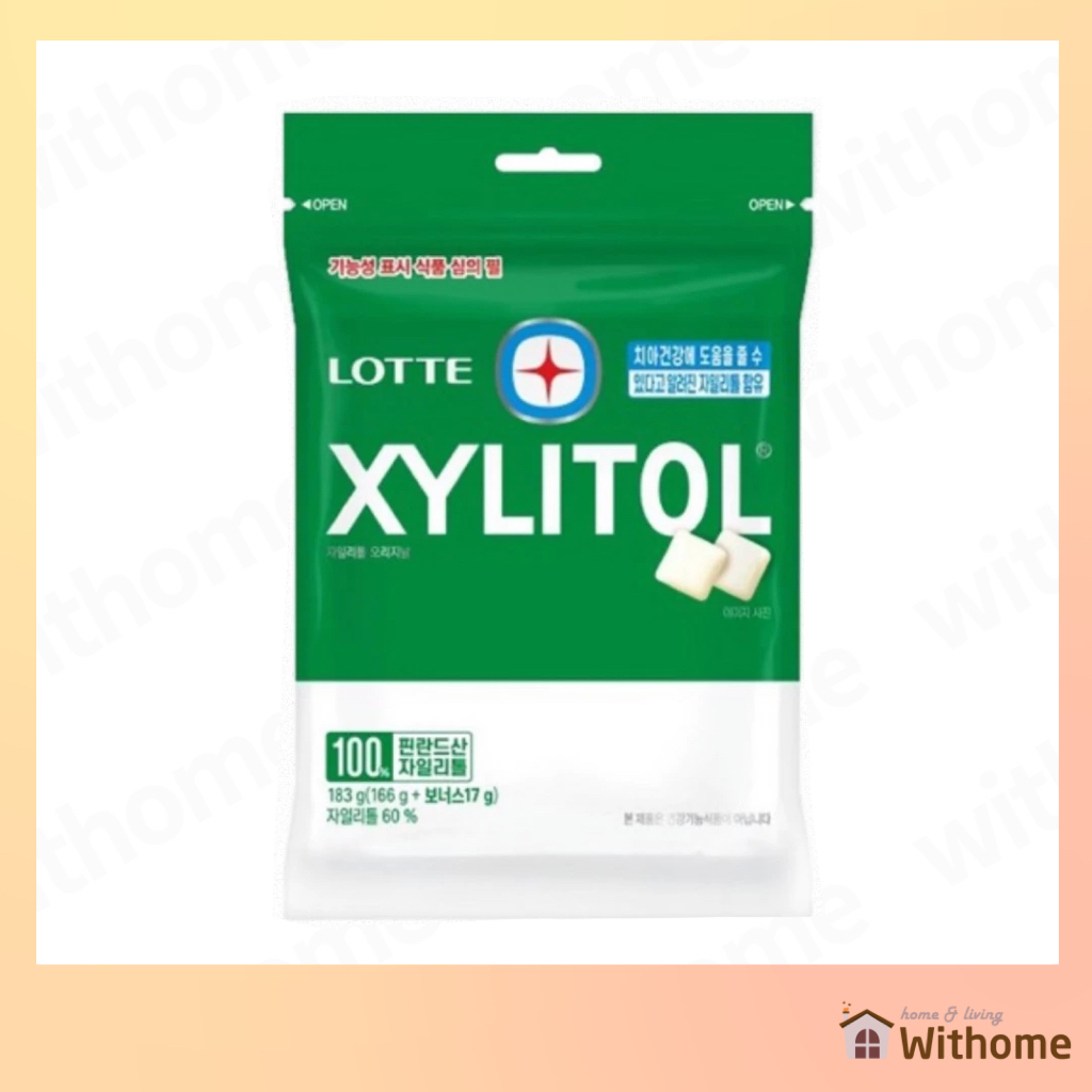 [LOTTE] Xylitol Original Nhai Sweet Refill 183g