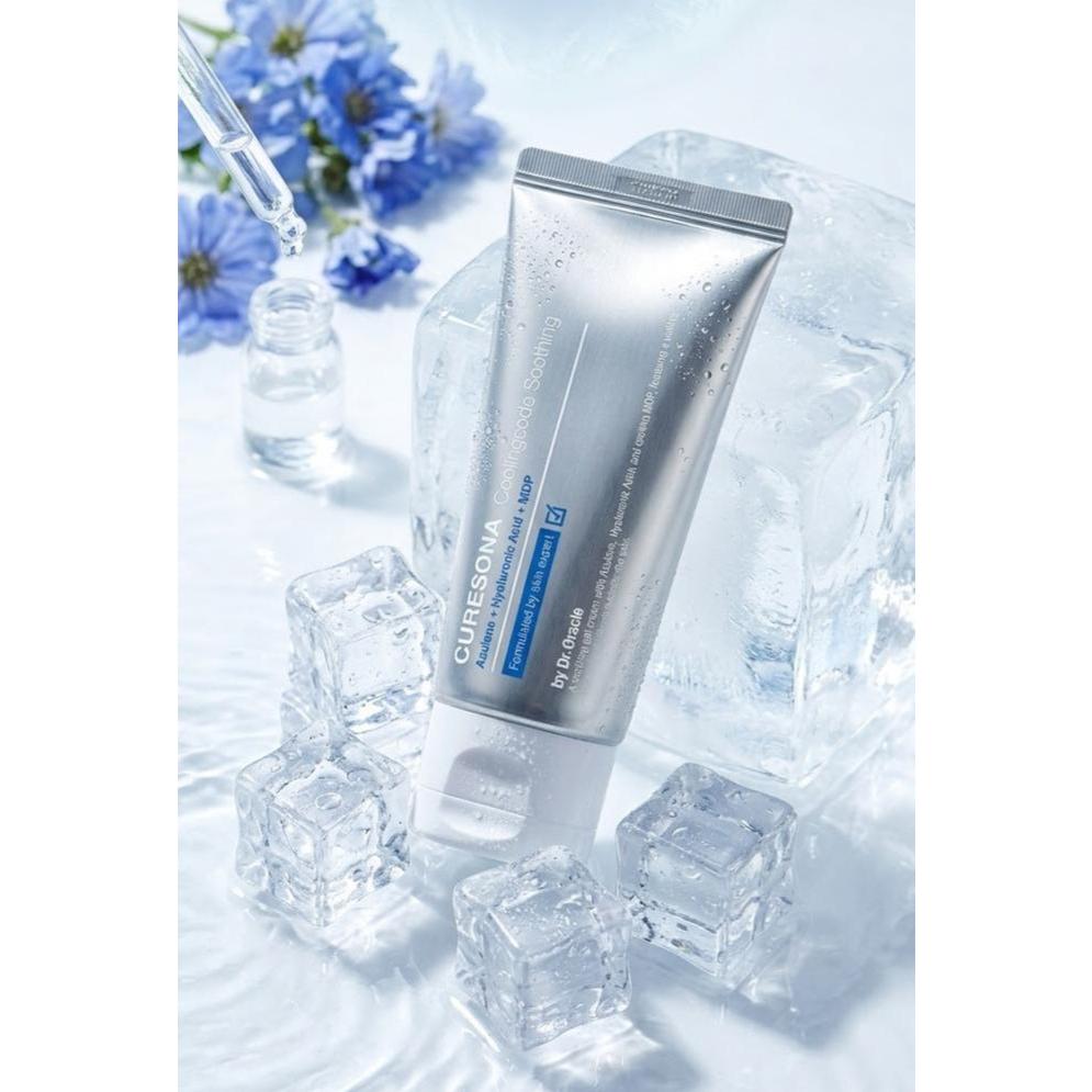 [DAISO TỪ HÀN QUỐC] Dr. Kem Gel Làm Mát Oracle Curesona 50ml & Dr. Bộ làm mát Oracle Curesona Derma 