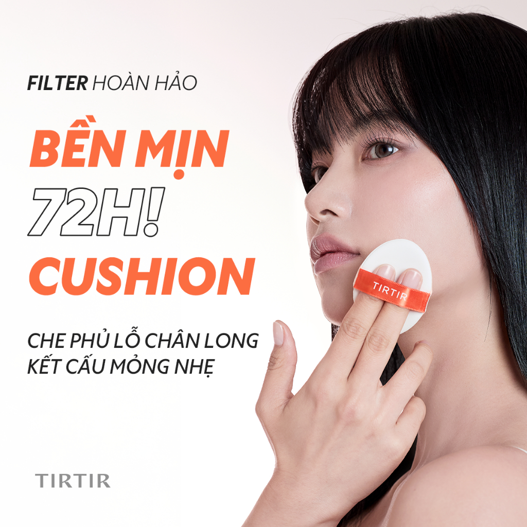 [TIRTIR] (MINI) Phấn nước chuẩn Filter AI Hoàn Hảo, Kiềm Dầu & Láng mịn MASK FIT AI Filter Cushion 4.5g | BigBuy360 - bigbuy360.vn