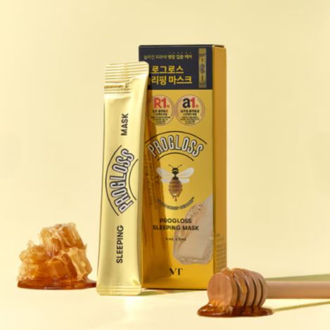 Mặt nạ ngủ VT Progloss (4ml x 6ea) – Royal Honey Nutrition & Glow