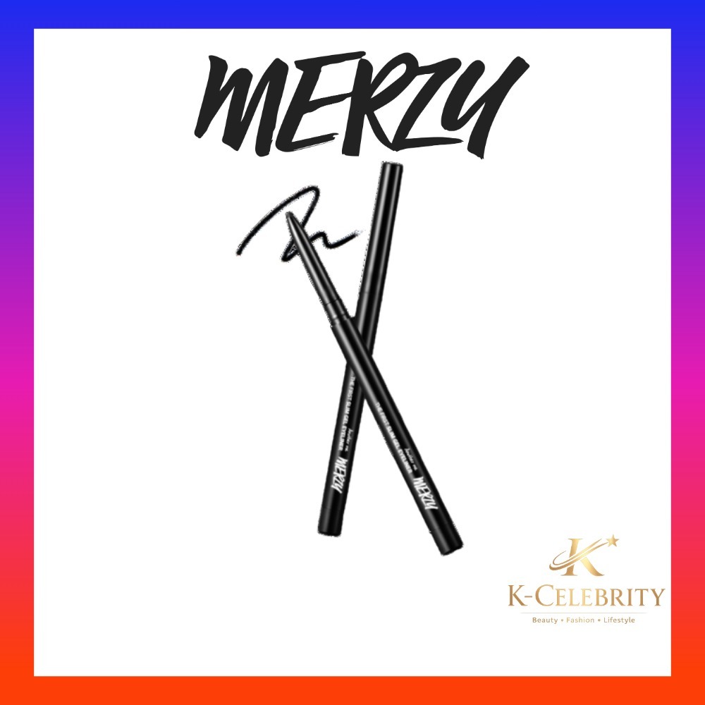 MERZY Bút Kẻ Mắt Gel Mỏng Đầu Tiên 1.5mm Chống Dầu Chống Thấm Nước GS1 GS3 GS4 GS5 GS6 GS7 0.05g Hàn