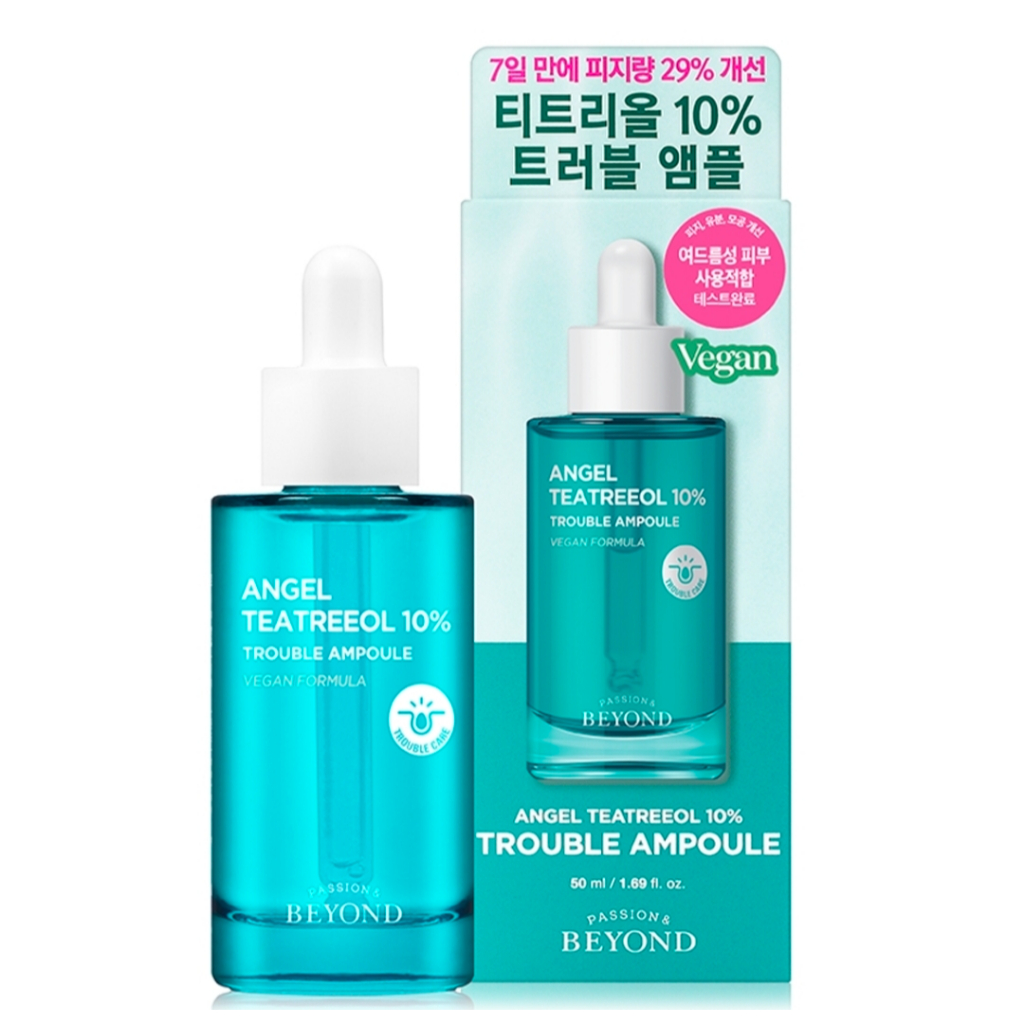BEYOND Angel Teatreol 10% Trouble Ampoule 50ml Serum Chăm Sóc Mụn Cho Da Dầu