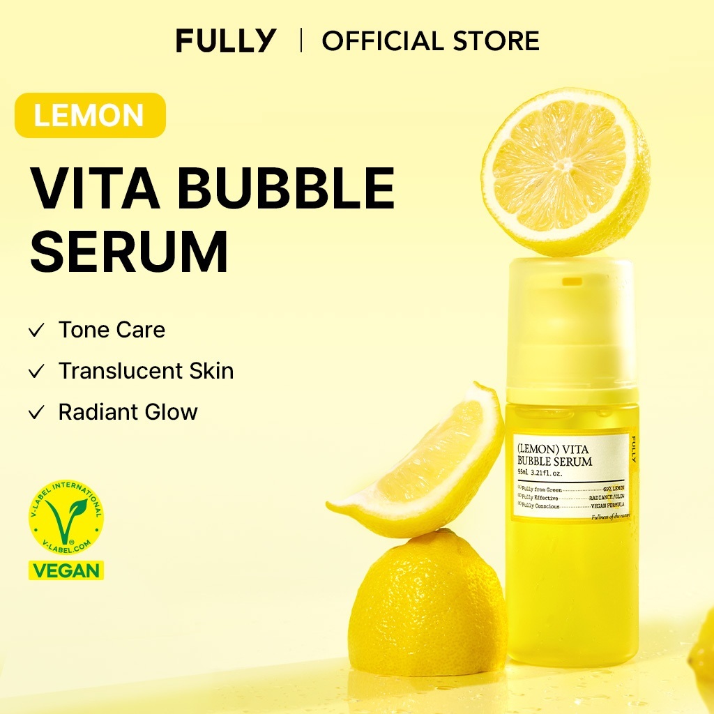 [Fully Live] Fully Serum chanh vàng dạng bọt Vita 95ml