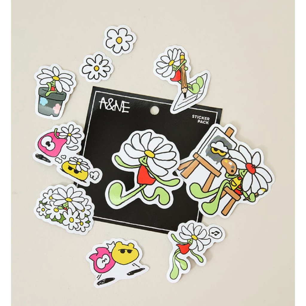 ZO & FRIENDS STICKER GÓI LUCKY SHOP -A & NE Sticker