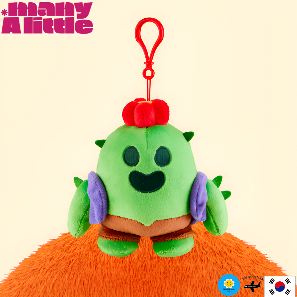 [MANY A LITTLE] Brawl Stars Spike Móc khóa túi sang trọng Brawl Stars Spike