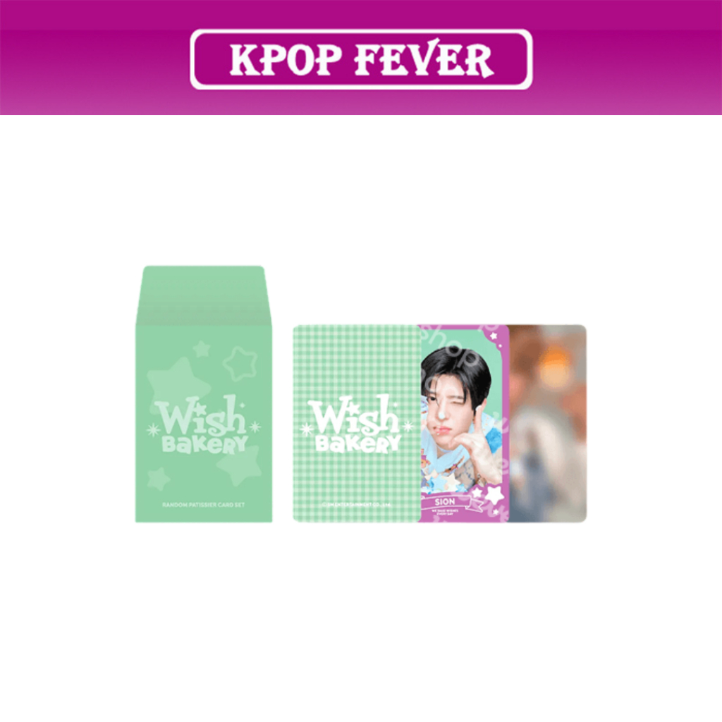 NCT WISH [WISH BAKERY] Official MD - RANDOM PATISSIER CARD SET