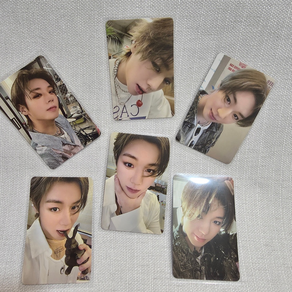 Park Ji Hoon Trống hoặc Đen SPACE Ver. Tin nhắn Photocard