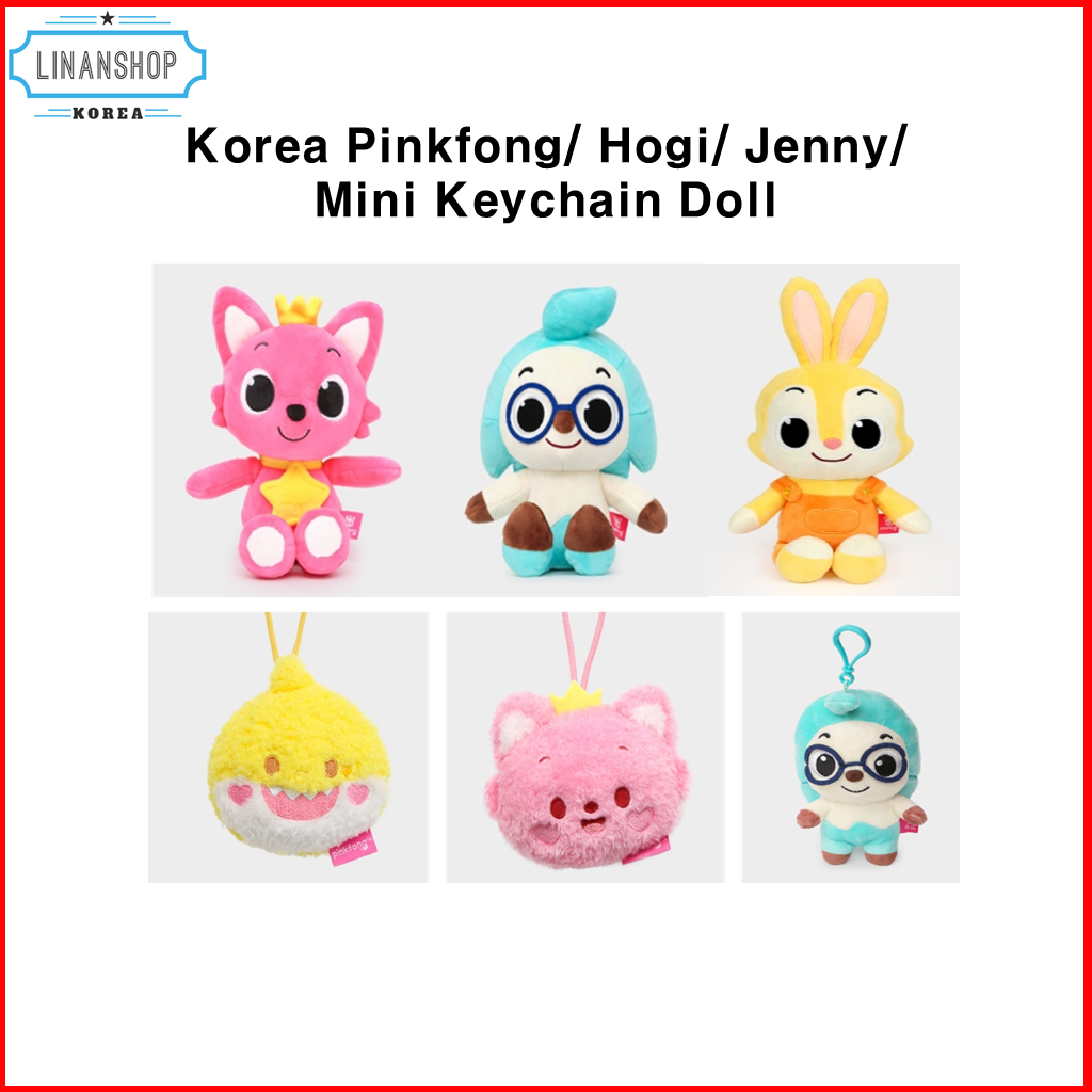 Búp bê thú nhồi bông Pinkfong / Hogi / Jenny / Poki 30cm