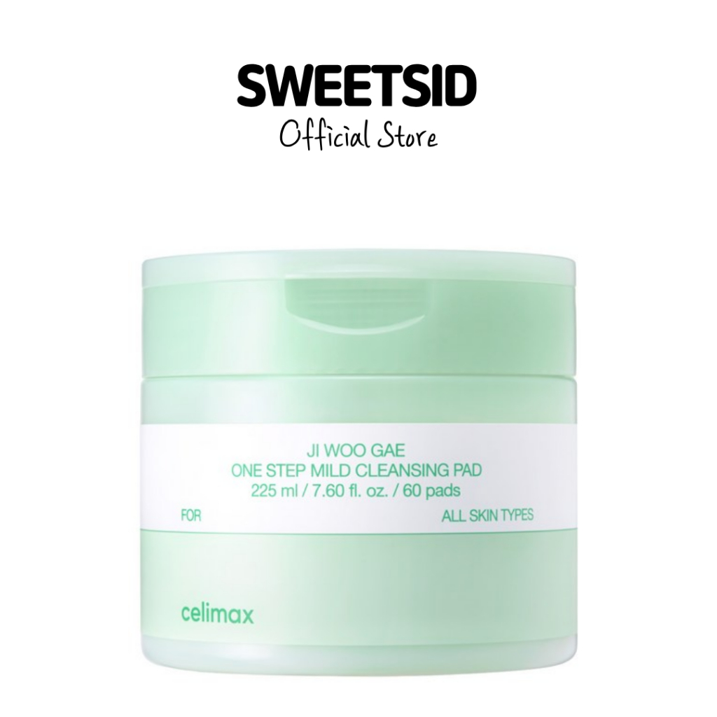 [Celimax] Ji Woo Gae One Step Mild Cleaning Pad 225ml 60ea | Tẩy Trang | Dưỡng ẩm | K Beauty