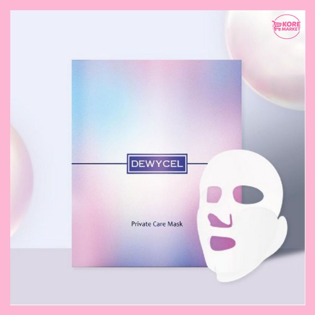 DEWYCEL PRIVATE CARE SHEET MASK 5 MIẾNG – MẶT NẠ DƯỠNG ẨM LÀM SÁNG DA DAILY CARE KOREA