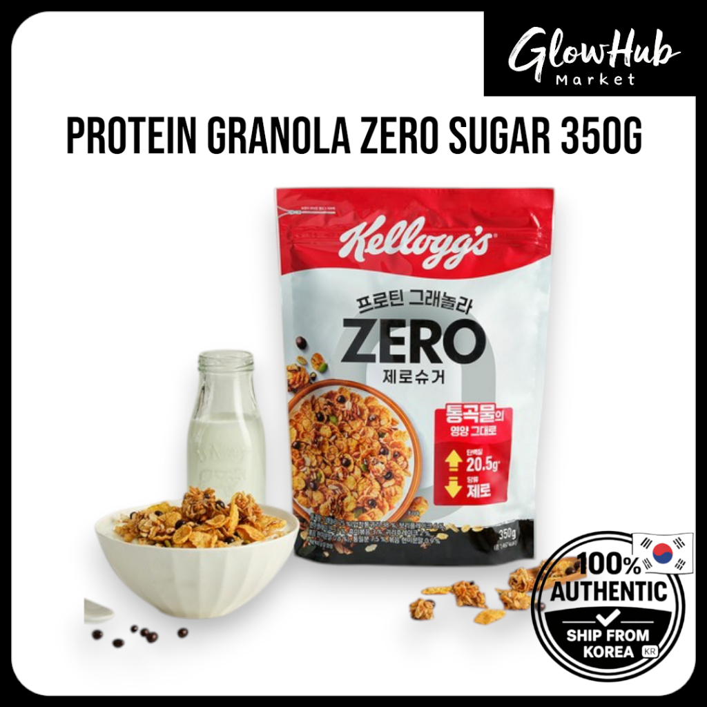 Kellogg 's Protein Granola Zero Sugar 350g – protein giòn | Kelloggs granola Không Đường