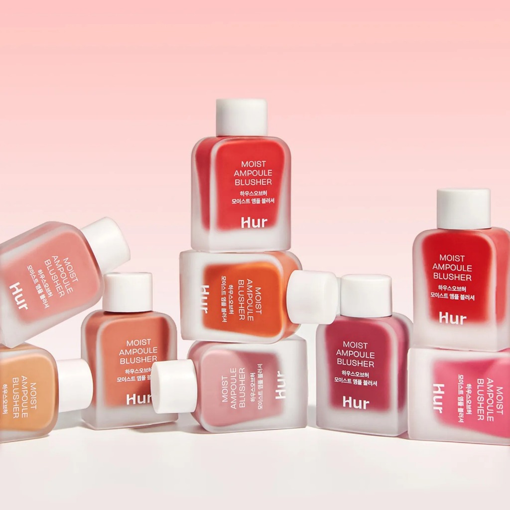 [aépick] Má hồng House of Hur Moist Ampoule Blusher 10ml cấp ẩm & hiệu ứng glassy glow tự nhiên