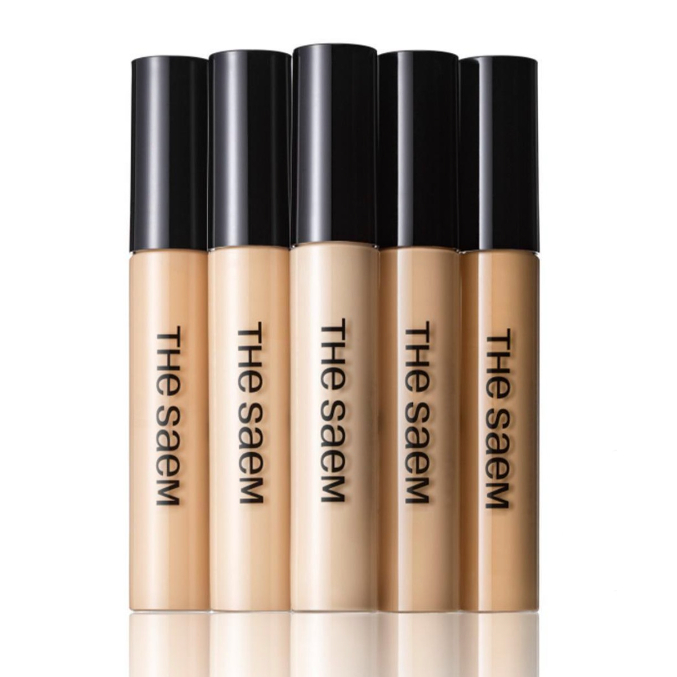 THE SAEM Kem che khuyết điểm saem cover perfection tip Brightener