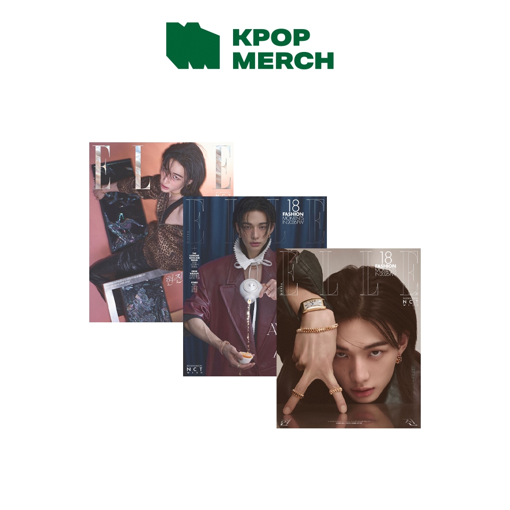 Stray Kids Hyunjin  - Magazine ELLE 2026.04 (Inclusion : NCT WISH)