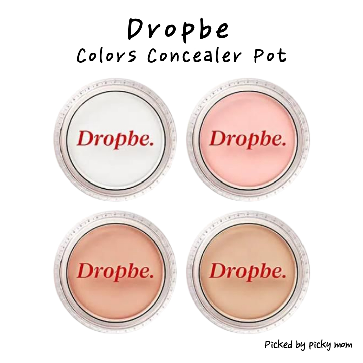 #K-DAISO COSMETIC # Chậu che khuyết điểm màu Dropbe 6g | Kem che khuyết điểm chỉnh màu Tone Up Color