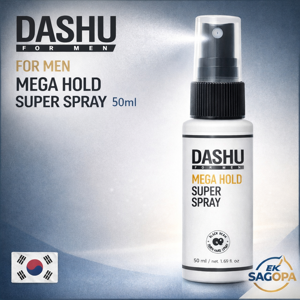 DASHU For Men Mega Hold Super Spray 50ml, 1 cái