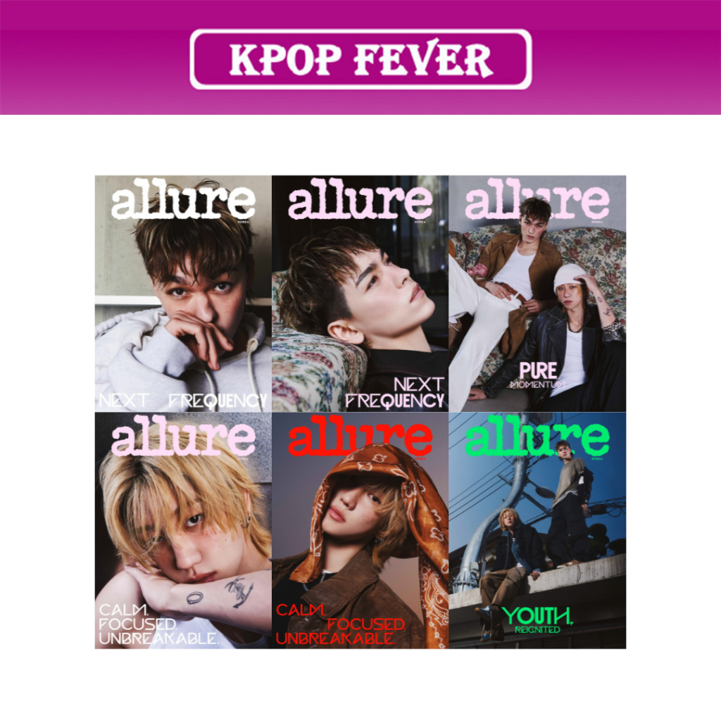 SEVENTEEN THE8 & VERNON allure 2026.04 Magazine