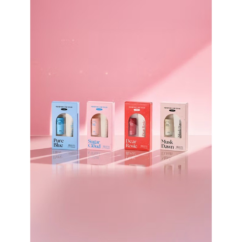 [Daily Comma x Daiso] Set nước hoa dạng kem & rắn Daily Comma