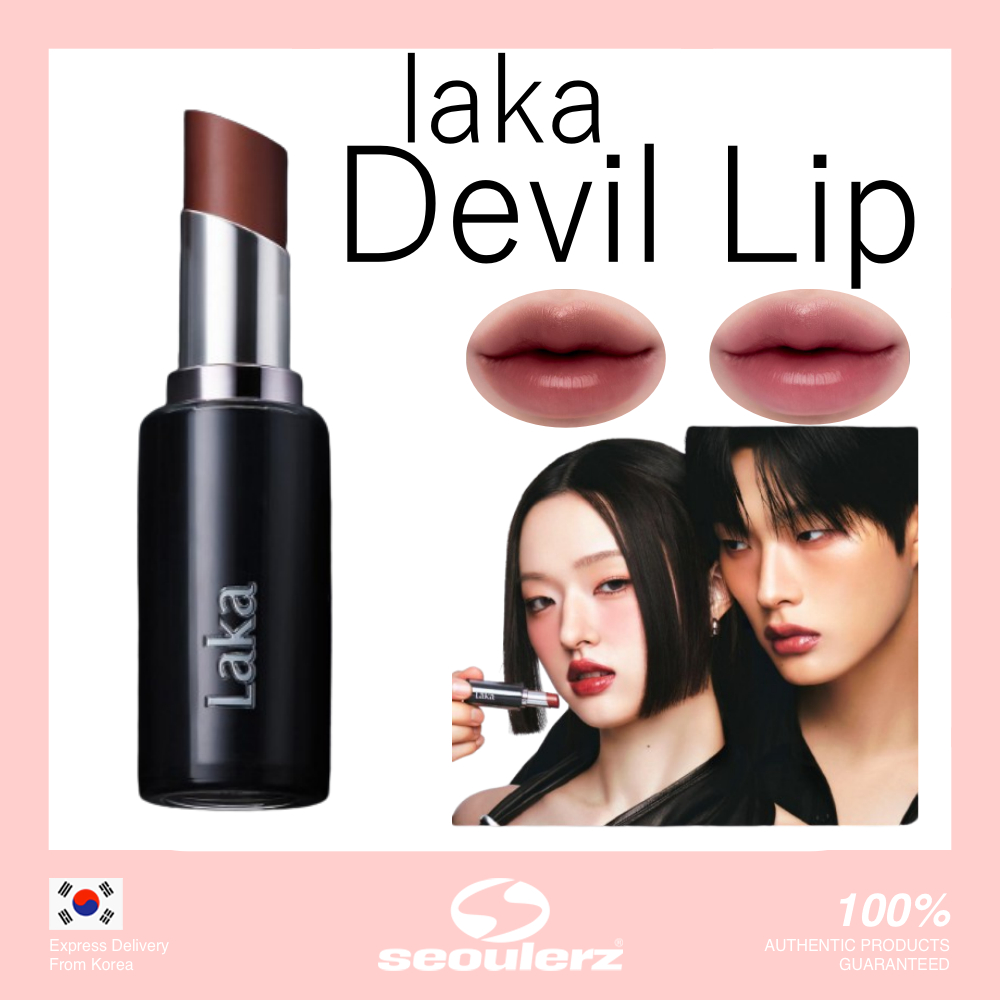 [Laka] Devil Lip 12 Colors  Son Thỏi Bóng Đậm Vivid