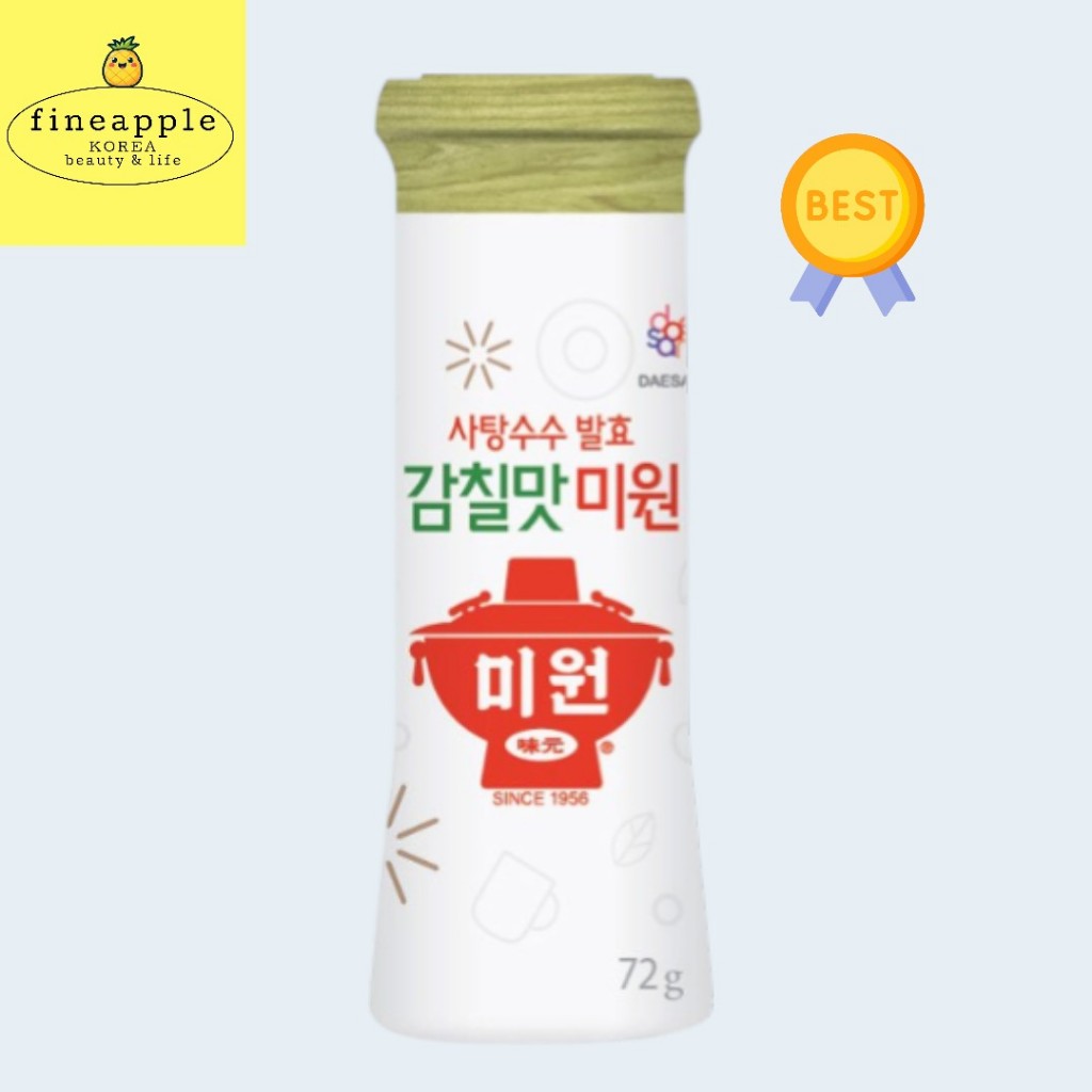[Daesang] Miwon (Bột ngọt Hàn Quốc) | mía lên men Miwon 72g