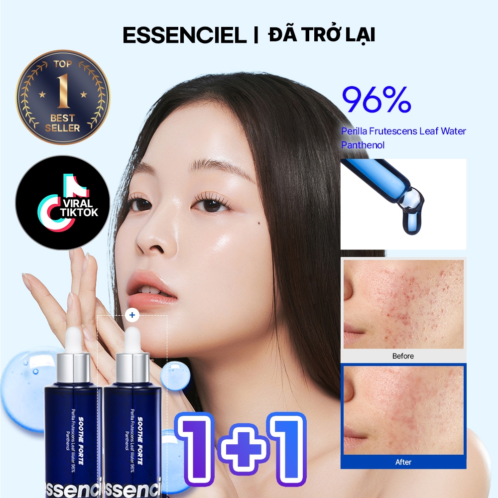 [ESSENCIEL OFFICIAL | COMEBACK ƯU ĐÃI ĐẶC BIỆT] Chính Hãng Serum Essenciel Soothe Forte Calming (50m