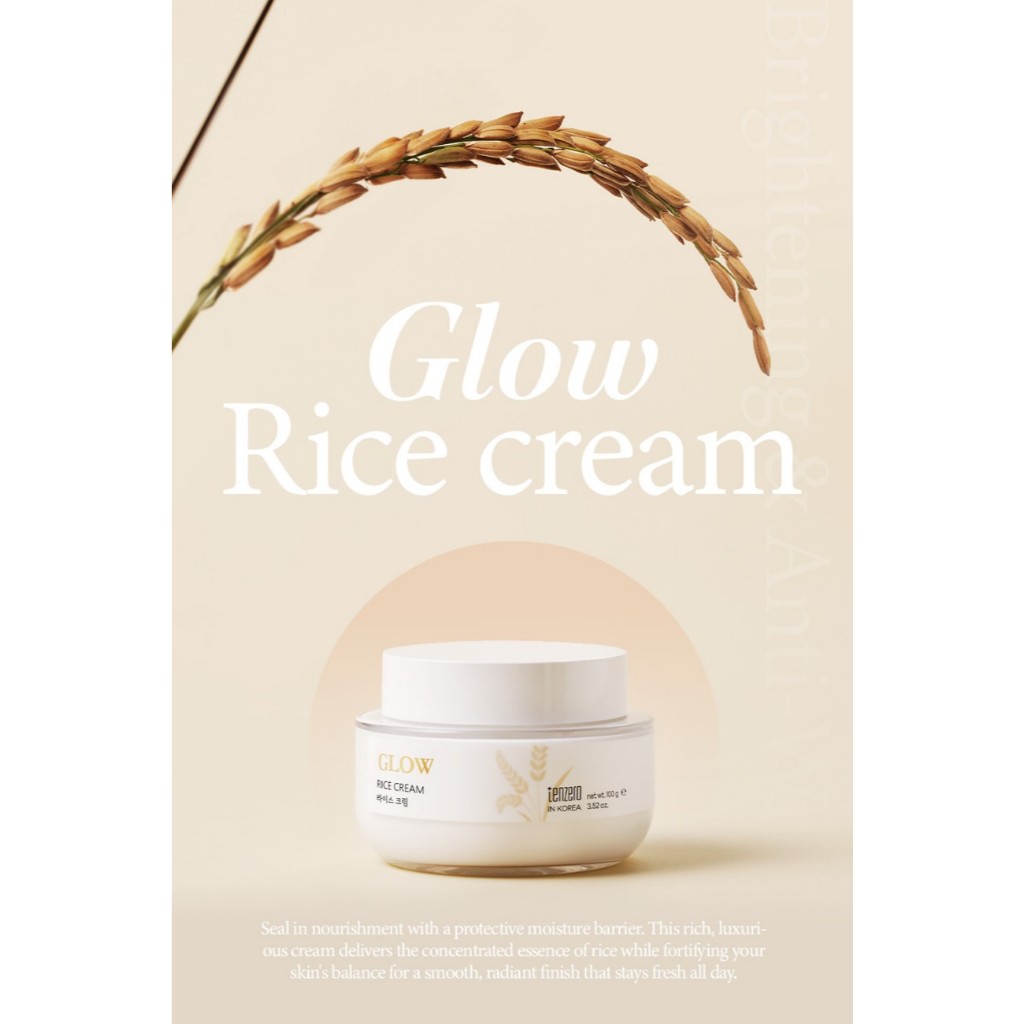 Kem Cơm TENZERO Glow 100g