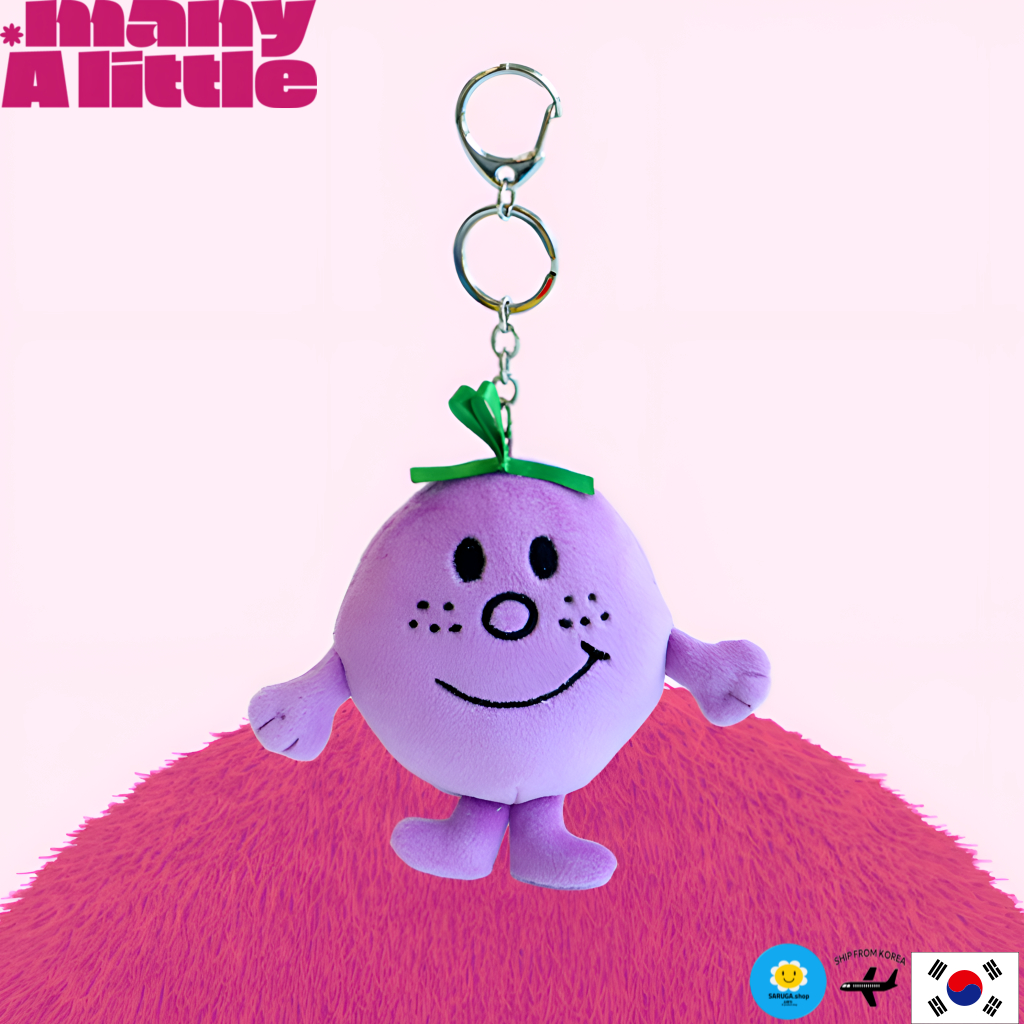 [MANY A LITTLE] Mr. Men Little Miss Naughty  Ông Nam Little Miss Naughty Sang Trọng Túi Charm Móc Kh