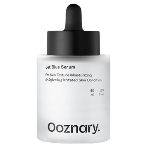 Ooznary Serum Jet Blue cấp ẩm sâu, làm sạch da chết và sợi bã nhờn, Softening Irritated Skin 50ml