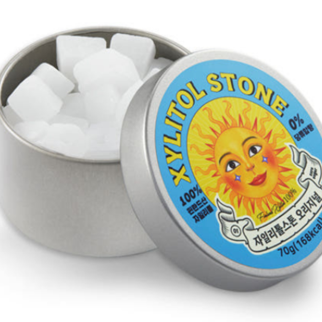 XYLITOL STONE Hàn Quốc - Kẹo Xylitol không đường 70g | Kẹo Halal | Kẹo Hơi Thở Tươi