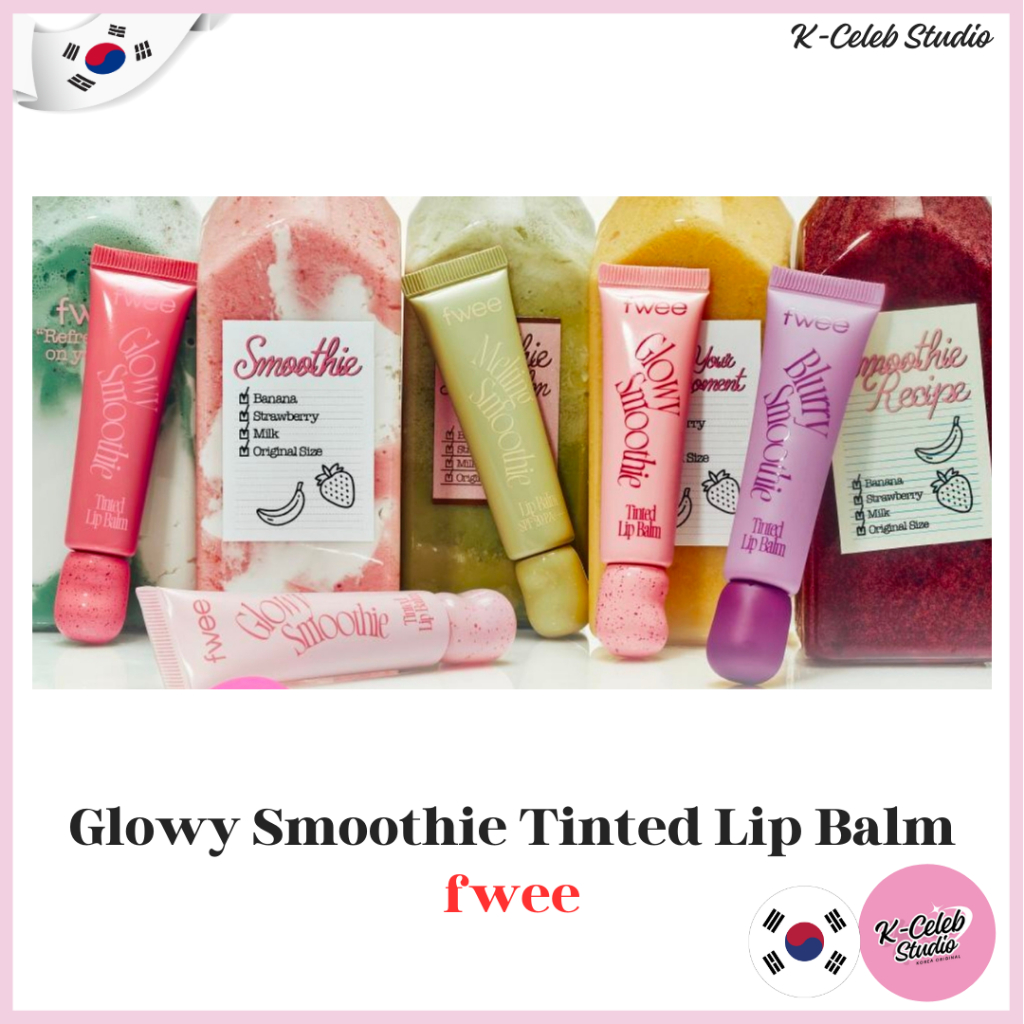Son dưỡng môi màu Fwee Blurry Glowy Smoothie 17 màu