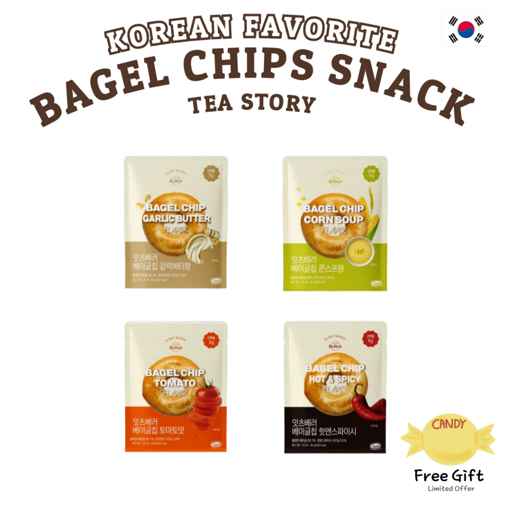 [EAT 'SBETTER] Bagel Chip 50g 4 Hương Vị