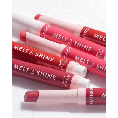 Catrice Melt & Shine Juicy Lip Balm 1.3g 030 Secret Coral Brown 1ea High Shine Glossy Stick Trang đi