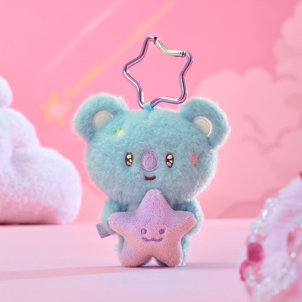 BT21 TÍM STAR PLUSH KHÓA JOURNEY-KOYA