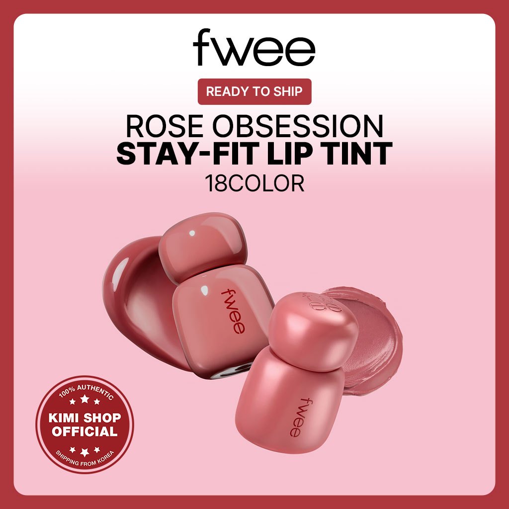 [FWEE] Rose Obsession Stay-fit Lip Tint 18 màu Glow / Matte