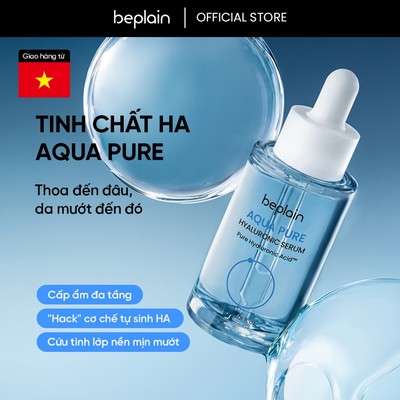 [Beplain Chính Hãng] Tinh chất Serum Dưỡng ẩm chuyên sâu BEPLAIN AQUA PURE HYALURONIC 30ML