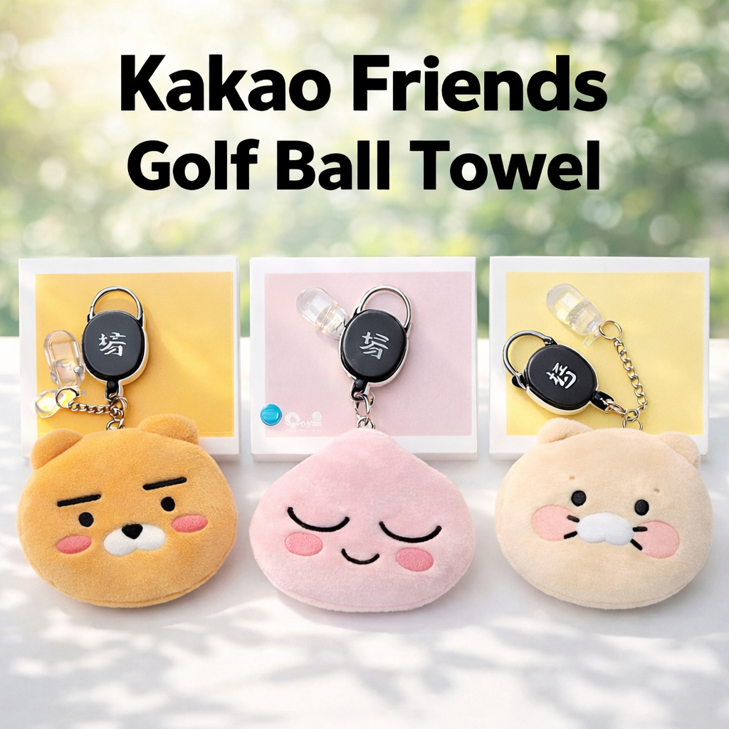 (Kakao Friends Golf) Giá đỡ bóng & găng tay (Ryan Apeach Chunsik)