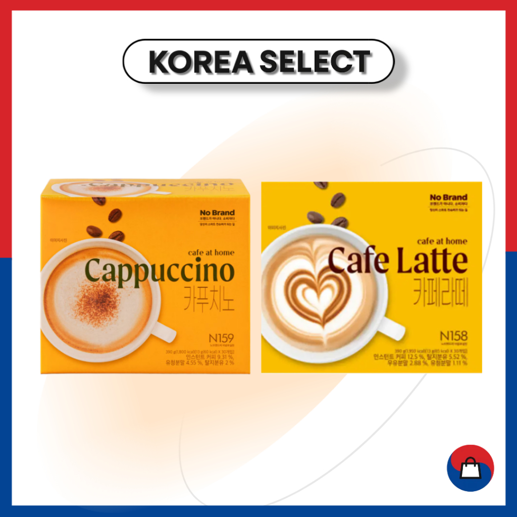 [Emart No Brand] Café Latte Mix Coffee & Cappuccino Mix Coffee (13 * 30 Que)