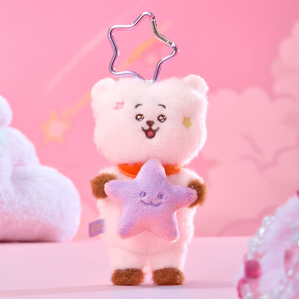 BT21 TÍM STAR PLUSH KHÓA JOURNEY-RJ