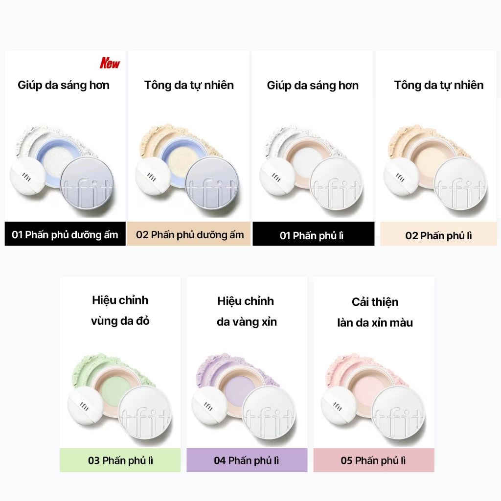 [TFIT Official] Phấn Phủ Kiềm dầu 24 giờ Chống mồ hôi Translucent Set Finishing Powder 7g Translucent Set Essential Powder 5g | BigBuy360 - bigbuy360.vn