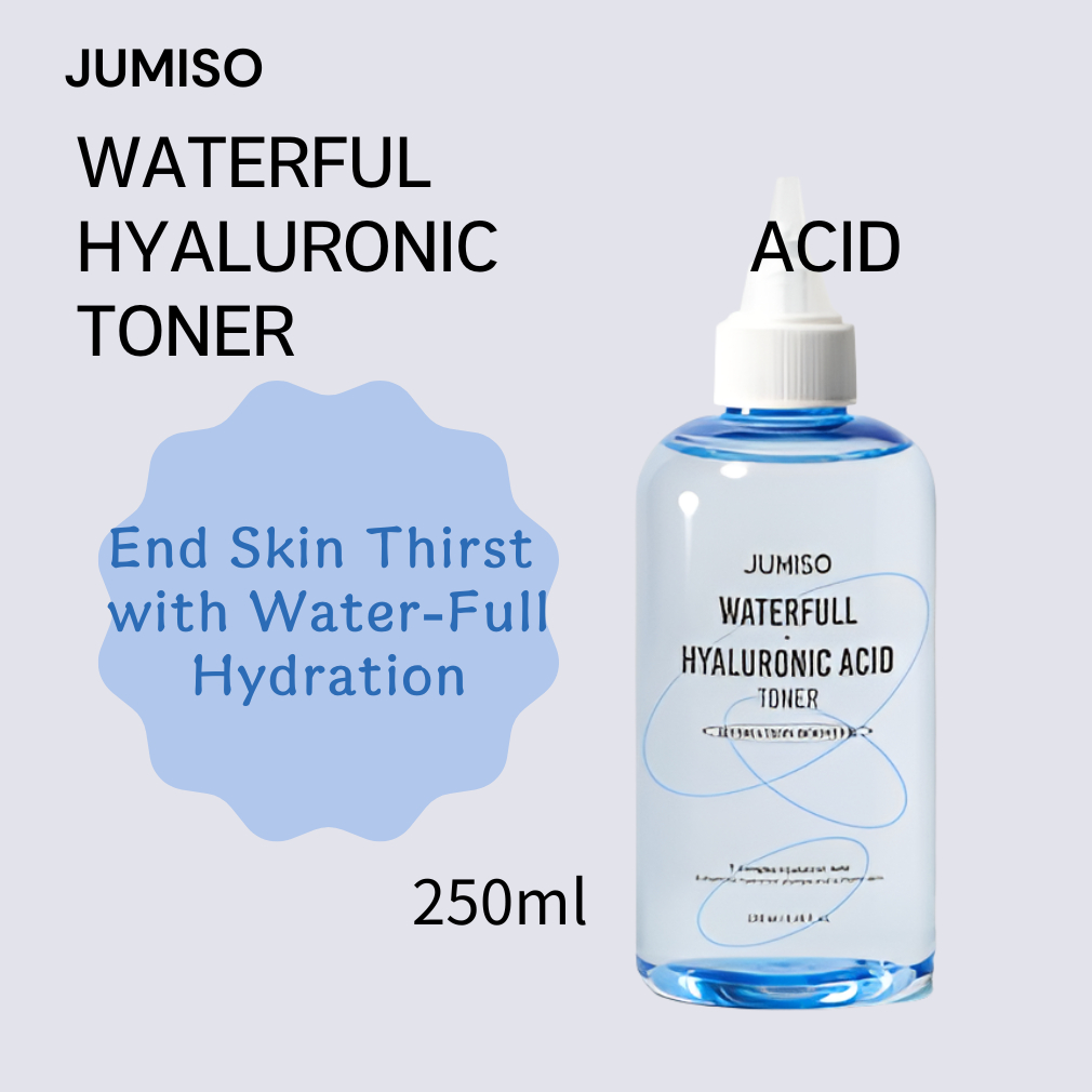 [JUMISO] Nước Cân Bằng Hyaluronic Acid Waterfull 250ml | Hyaluronic Acid, Nước Cân Bằng Dưỡng Ẩm Cho