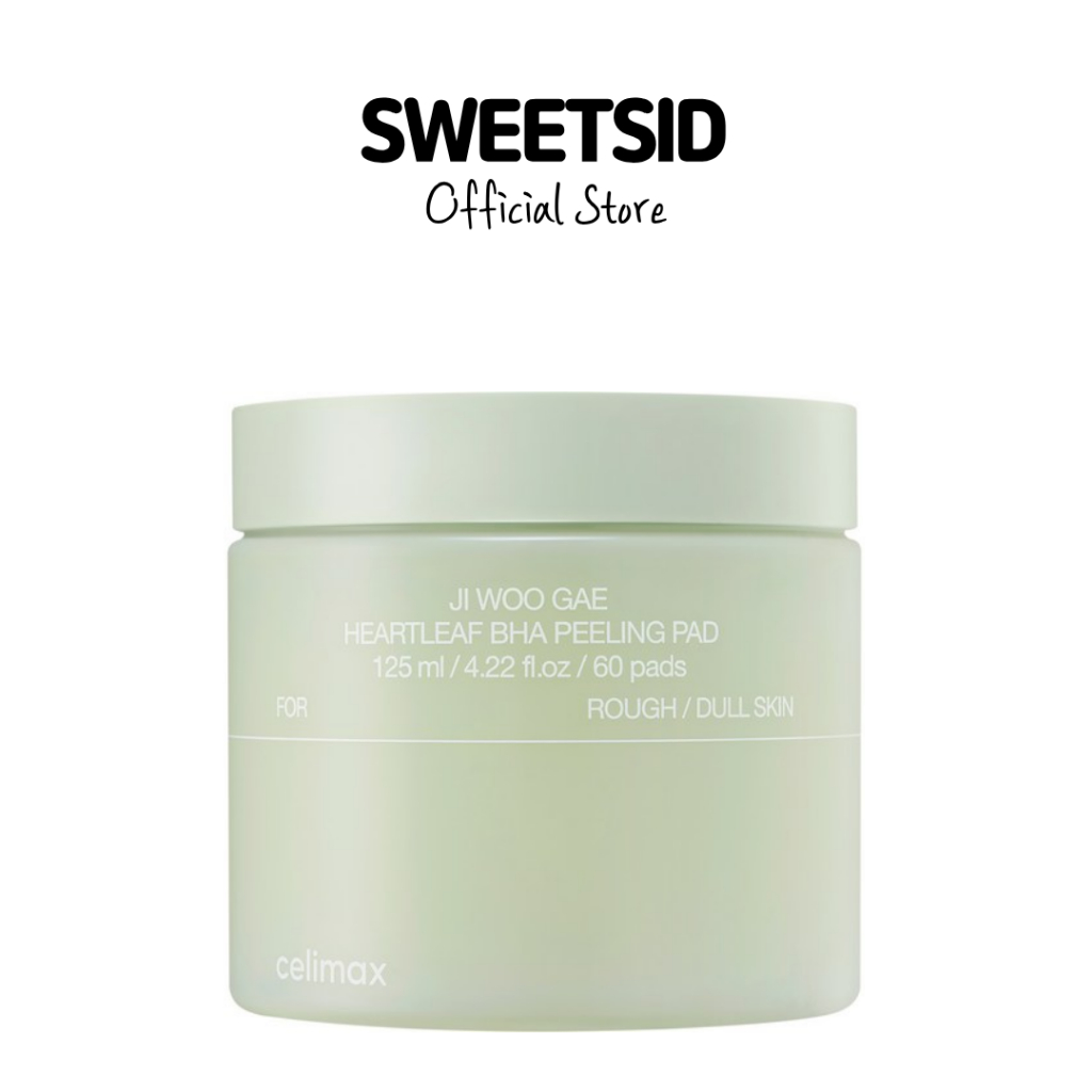 [Celimax] Ji Woo Gae Heartleaf BHA Peeling Pad 125ml 60ea | Chăm sóc lỗ chân lông | Tẩy tế bào chết 