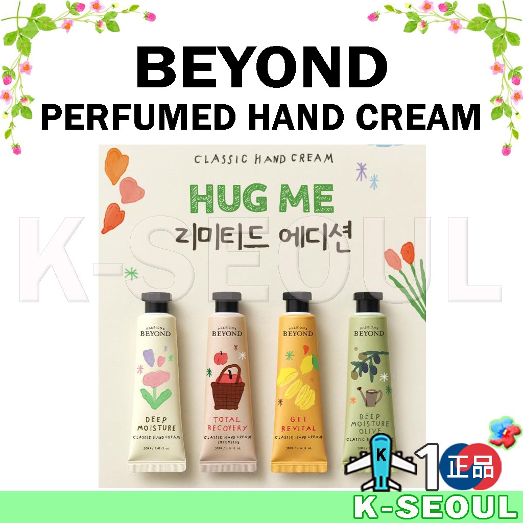 [K-Life] KEM TAY BEYOND CLASSIC 30ml 4 loại | Kem dưỡng da tay nước hoa