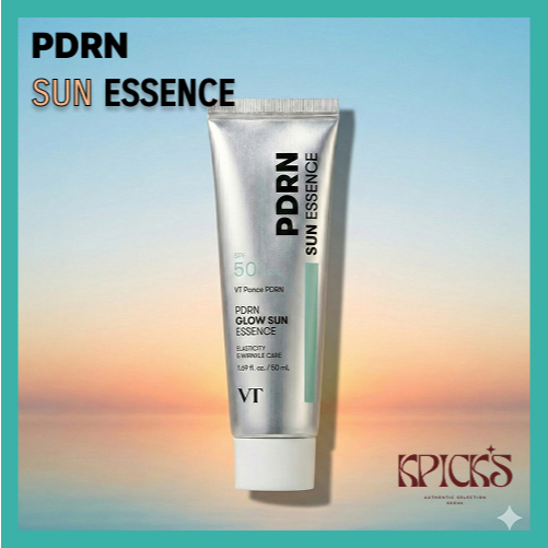 [DAISO X VT] VT PDRN GLOW SUN ESSENCE (SPF50 + / PA + +)