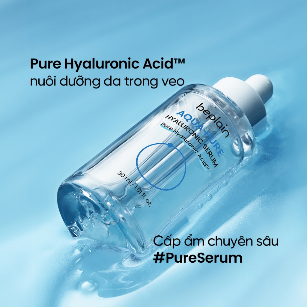 [Beplain Chính Hãng] Tinh chất Serum Dưỡng ẩm chuyên sâu BEPLAIN AQUA PURE HYALURONIC 30ML | BigBuy360 - bigbuy360.vn