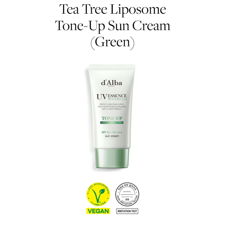 D 'Alba + Kem chống nắng TONE-UP xanh + 50ML