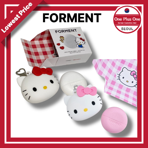 FORMENT HELLO KITTY Keyring Solid Perfume / Cotton Hug / Cotton Memory 30ml