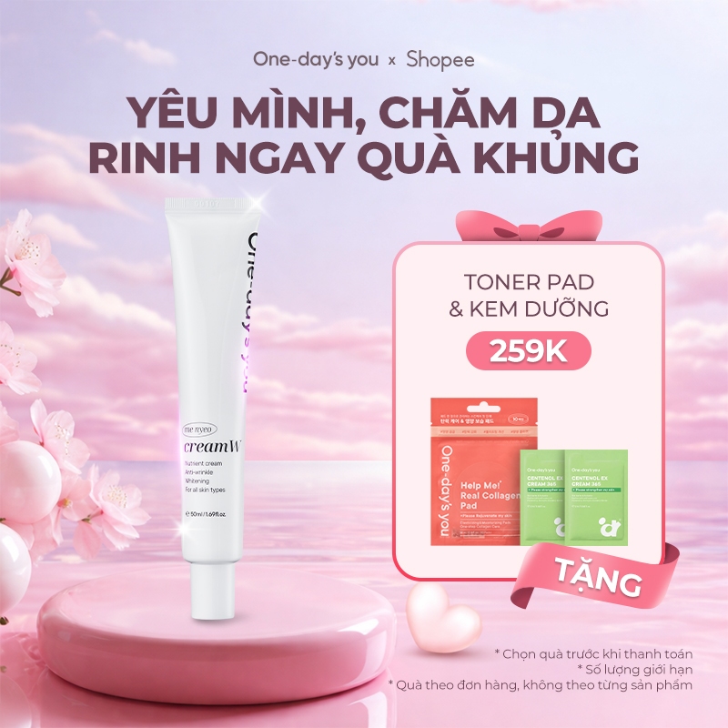 Kem Dưỡng Ẩm ONE DAY'S YOU Nyeo Cream W (50ml)