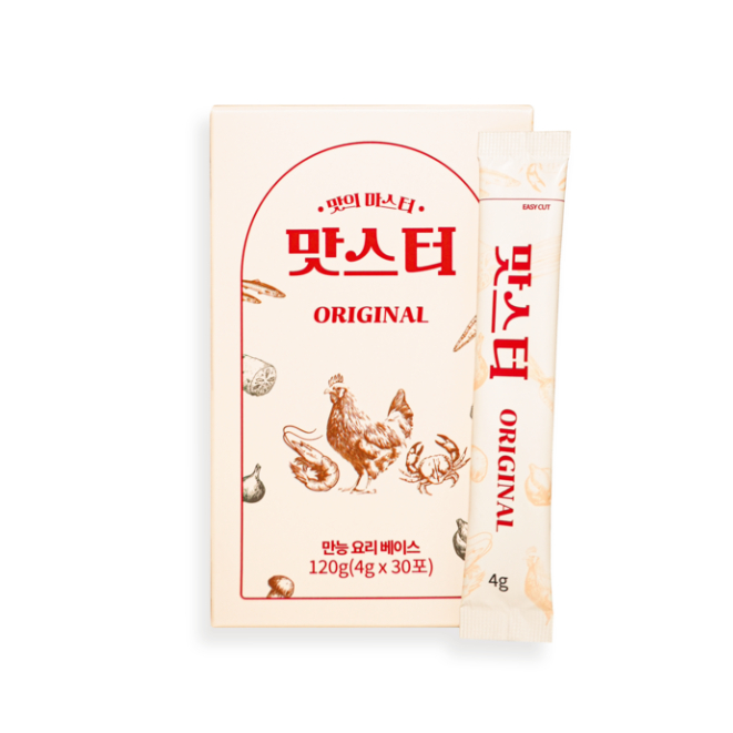 [MATSTER] Bột nước cốt ma thuật đa năng nguyên bản (4g x 30 que) - K-Food Secret Base / Thành phần t