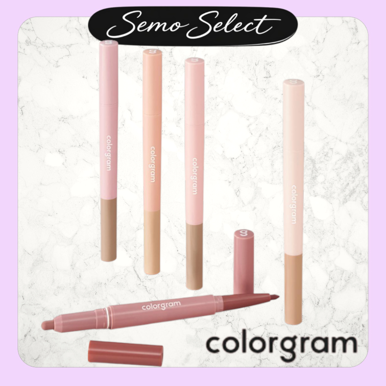 ColorGram [Mới] Bút chì over-Lip Maker (5 màu) Over Lip Liner Pencil
